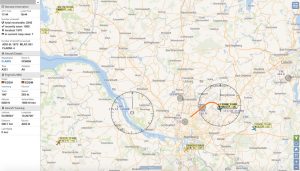 ADS-B MLAT Receiver Radarcape OSM Map View Navaids