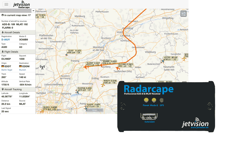 Radarcape Demo